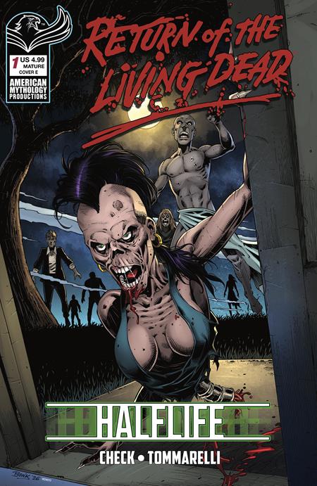 Return of the Living Dead: Half/Life #1 Cover E Richard Bonk