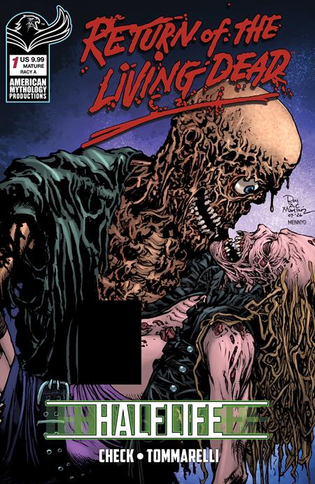 Return of the Living Dead: Half/Life #1 Cover G Richard Bonk Risque