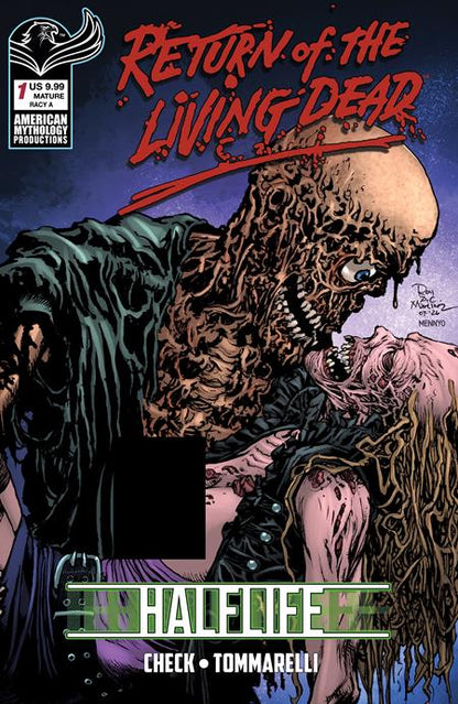 Return of the Living Dead: Half/Life #1 Cover G Richard Bonk Risque