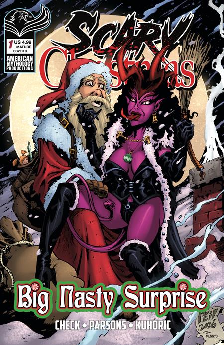 Scary Christmas: Big Nasty Surprise #1 Cover B Neil Vokes