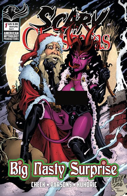 Scary Christmas: Big Nasty Surprise #1 Cover C Neil Vokes Racy