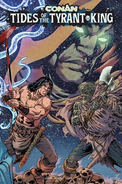 Conan The Barbarian Tides of the Tyrant King #4 (Of 4) Cover B Jesus Merino
