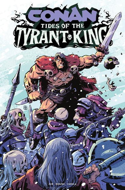 Conan The Barbarian Tides of the Tyrant King #4 (Of 4) Cover C Derek Laufman