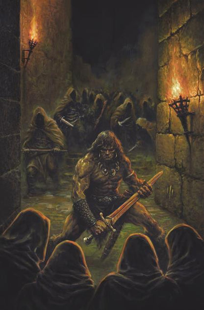 Conan the Barbarian #38 Cover E Juan Alberto Hernandez Virgin Cardstock