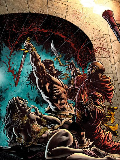 Savage Sword Of Conan Reforged #8 Cover C Ian Churchill Virgin Cardstock