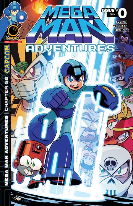 Mega Man Adventures #0 Cover A Chad Thomas