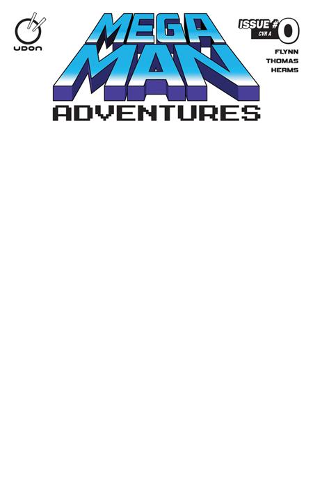 Mega Man Adventures #0 Cover D Blank Sketch