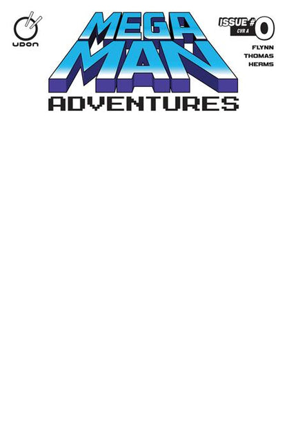 Mega Man Adventures #0 Cover D Blank Sketch