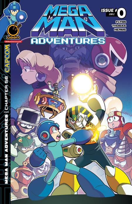 Mega Man Adventures #0 Cover E 1:5 Jamal Peppers