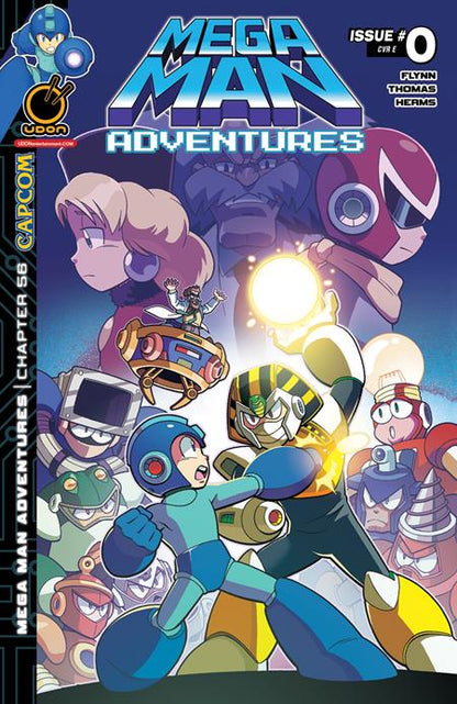Mega Man Adventures #0 Cover E 1:5 Jamal Peppers
