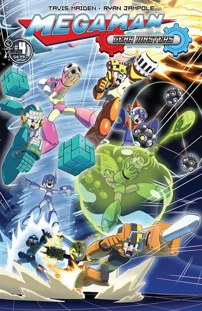 Mega Man Gear Masters #4 (Of 5) Cover A Ryan Jampole
