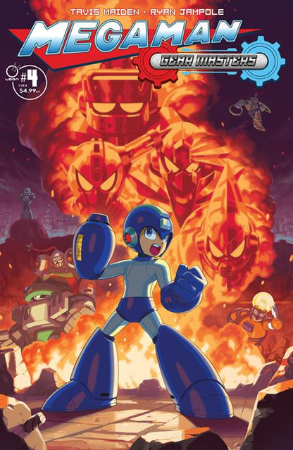 Mega Man Gear Masters #4 (Of 5) Cover B Simon S Anderson