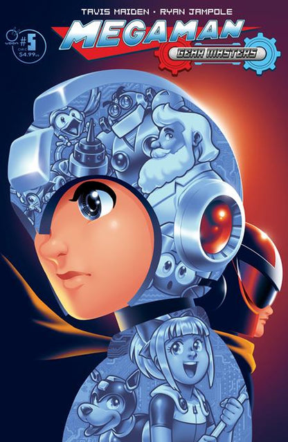 Mega Man Gear Masters #4 (Of 5) Cover C Jorge M Velez