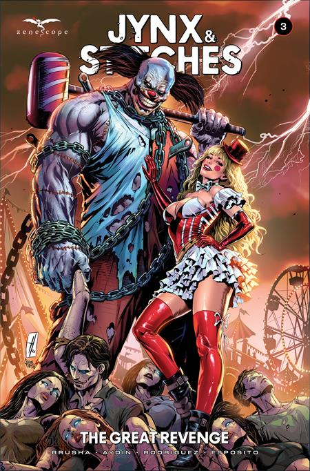Jynx & Stitches: The Great Revenge #3 (Of 3) Cover A Hakan Aydin