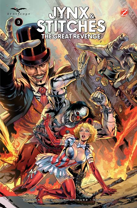 Jynx & Stitches: The Great Revenge #3 (Of 3) Cover B Igor Vitorino