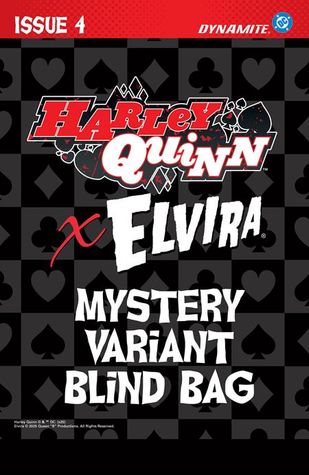 💋 HARLEY QUINN X ELVIRA #4 – BLIND BAG VARIANT BUNDLE 💋 (In-Store 1/7/26 | Ships 2/7/26)