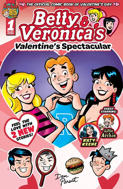 Betty and Veronica's Valentine's Spectacular! #1 Cover A Dan Parent