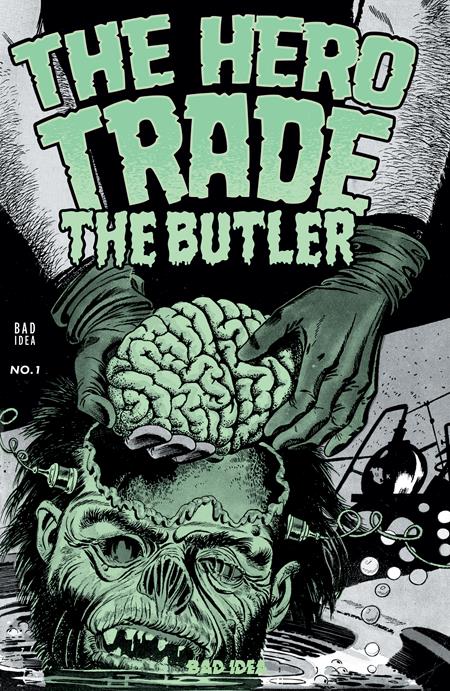 The Hero Trade The Butler #1 Cover F Bernard Baily Glow-in-the-dark Old Masters