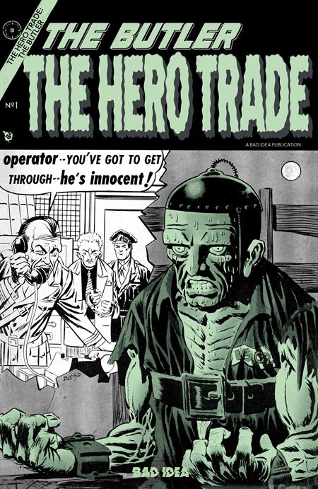 The Hero Trade The Butler #1 Cover G Steve Ditko Glow-in-the-dark Old Masters