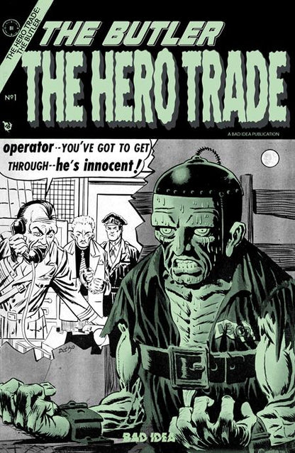 The Hero Trade The Butler #1 Cover G Steve Ditko Glow-in-the-dark Old Masters
