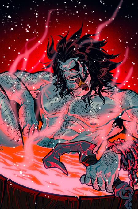 Lobo #11 Cover E Babs Tarr Sweater Weather Card Stock