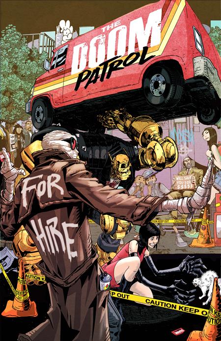 Doom Patrol #5 Cover D Damion Scott Card Stock