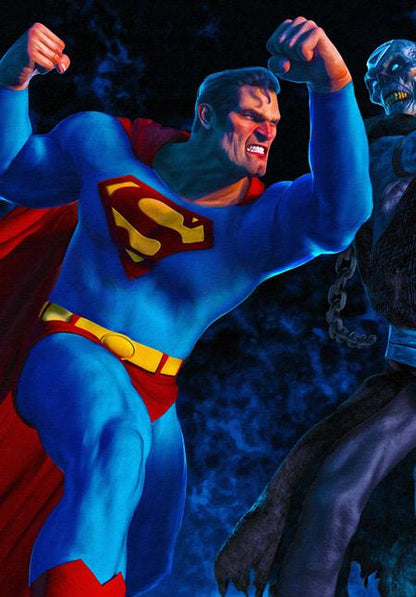 Superman #46 Cover D Mark Spears Left Connecting Card Stock