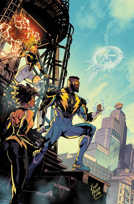 DC Power Black Lightning 50th Anniversary Special #1 Cover B Fico Ossio Card Stock