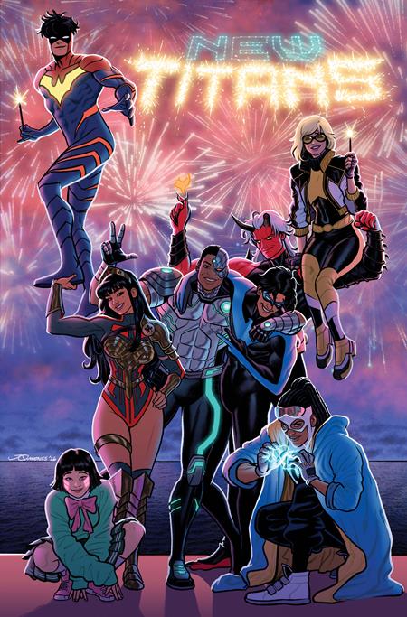 New Titans #43 Cover B Joe Quinones Card Stock