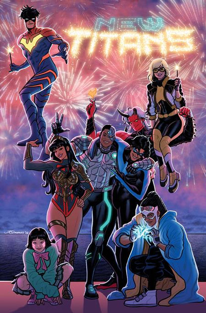 New Titans #43 Cover B Joe Quinones Card Stock