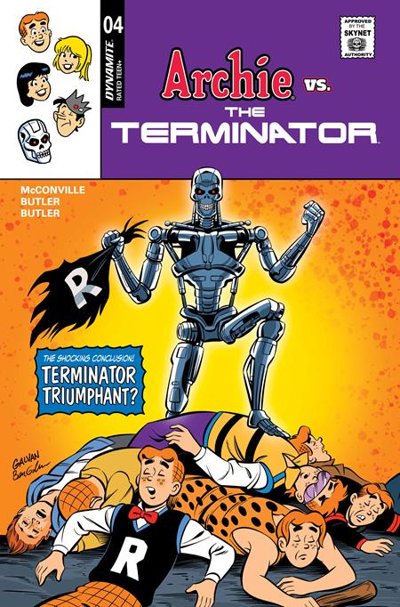 Archie Vs. The Terminator #4 Cover D Bill Galvan