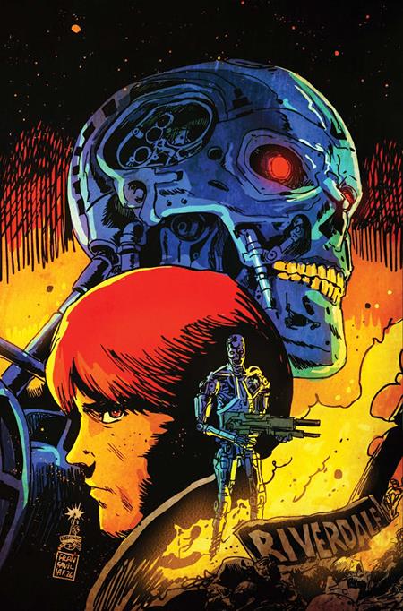 Archie Vs. The Terminator #4 Cover J 1:20 Francesco Francavilla Virgin