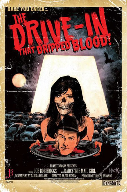 Monstervision Featuring Joe Bob Briggs And Darcy #2 Cover D Robert Hack Metal Premium