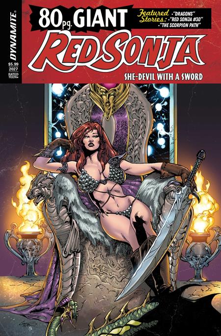 Red Sonja 80-Page Giant #1 Cover A Roberto Castro
