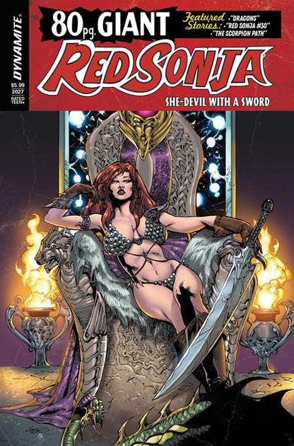 Red Sonja 80-Page Giant #1 Cover A Roberto Castro