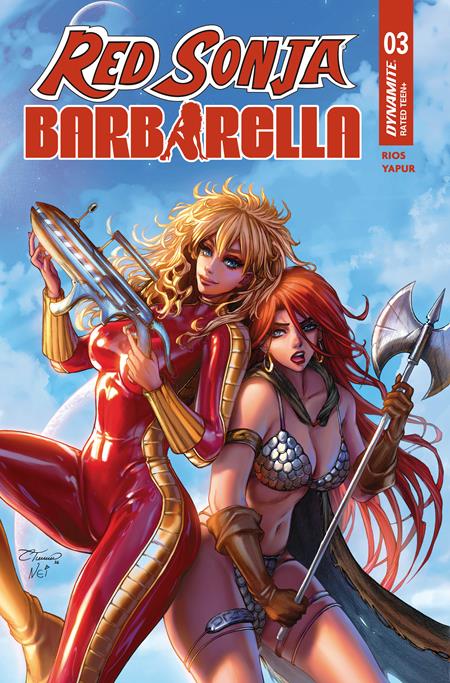 Red Sonja / Barbarella #3 Cover B Collette Turner