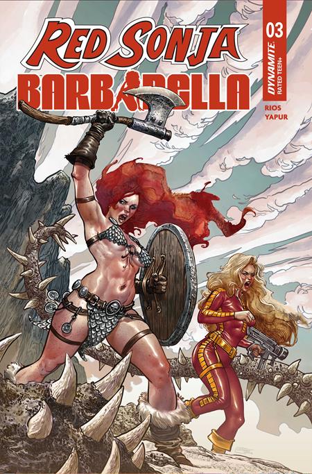 Red Sonja / Barbarella #3 Cover C Diego Yapur