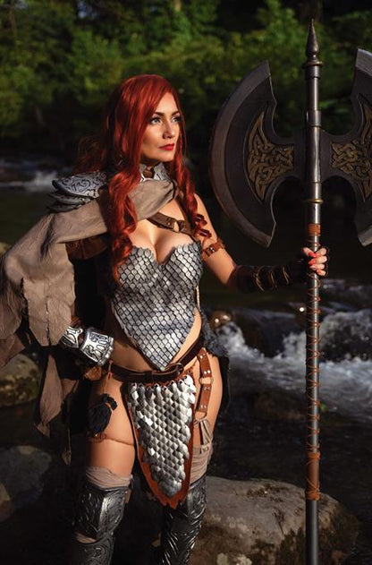 Red Sonja / Barbarella #3 Cover I 1:10 Cosplay Ivy Red Sonja Virgin