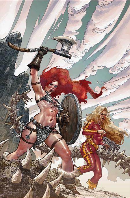 Red Sonja / Barbarella #3 Cover J 1:15 Diego Yapur Virgin