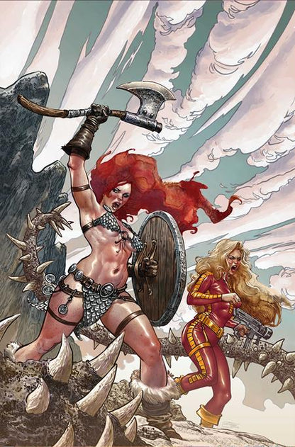 Red Sonja / Barbarella #3 Cover J 1:15 Diego Yapur Virgin