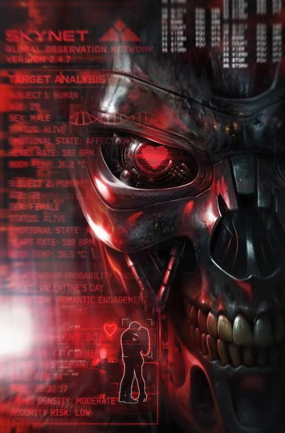 Terminator Valentine's Day Special 2027 #1 Cover I 1:15 Francesco Mattina Virgin