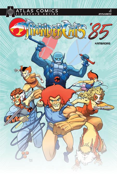 Thundercats '85 #1 Cover I Drew Moss Atlas Edition Signed