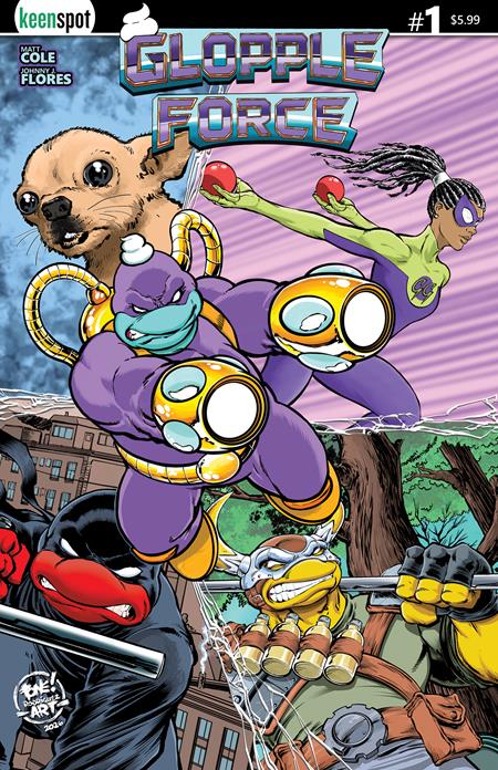 Glopple Force #1 Cover B Tone Rodriguez