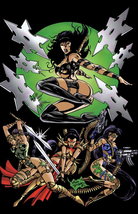 Jade Warriors #4 Cover C Mike Deodato Spark in the Dark