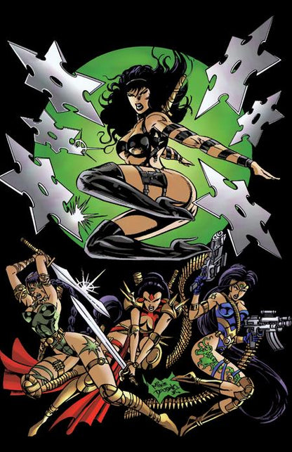 Jade Warriors #4 Cover C Mike Deodato Spark in the Dark