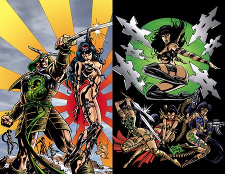 Jade Warriors #4 Cover D Mike Deodato Holofoil Flip Cover