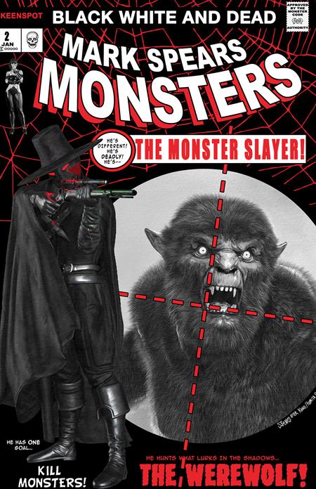 Mark Spears Monsters #2 4th Printing Cover D Mark Spears ASM #129 Homage