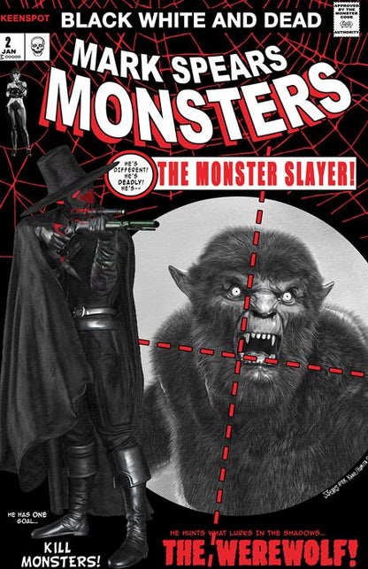 Mark Spears Monsters #2 4th Printing Cover D Mark Spears ASM #129 Homage