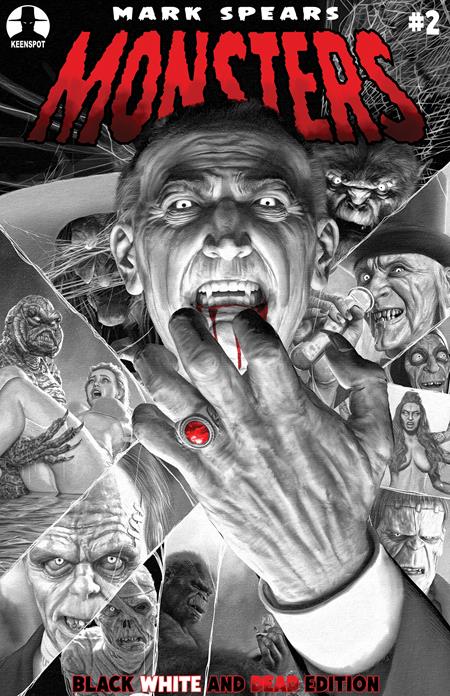 Mark Spears Monsters #2 4th Printing Cover F 1:25 Mark Spears Infinity Gauntlet Homage