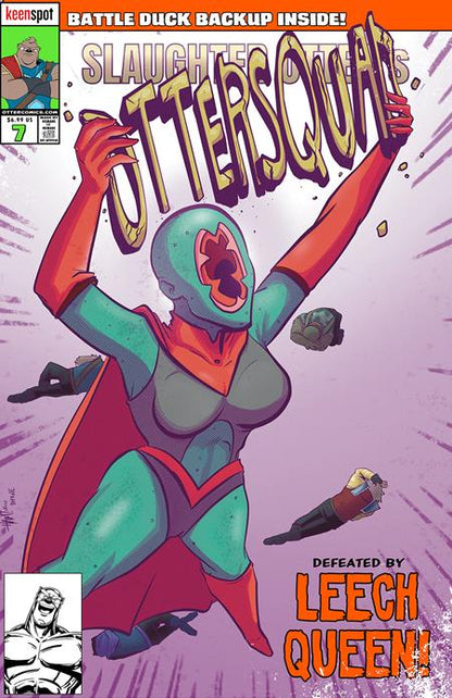 Otter Squad #7 Cover B J Hammond Uncanny #135 Homage